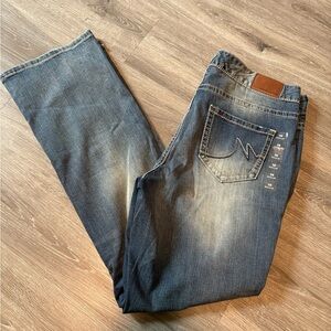 Maurices Women's Boot Cut Jeans - Dark Blue